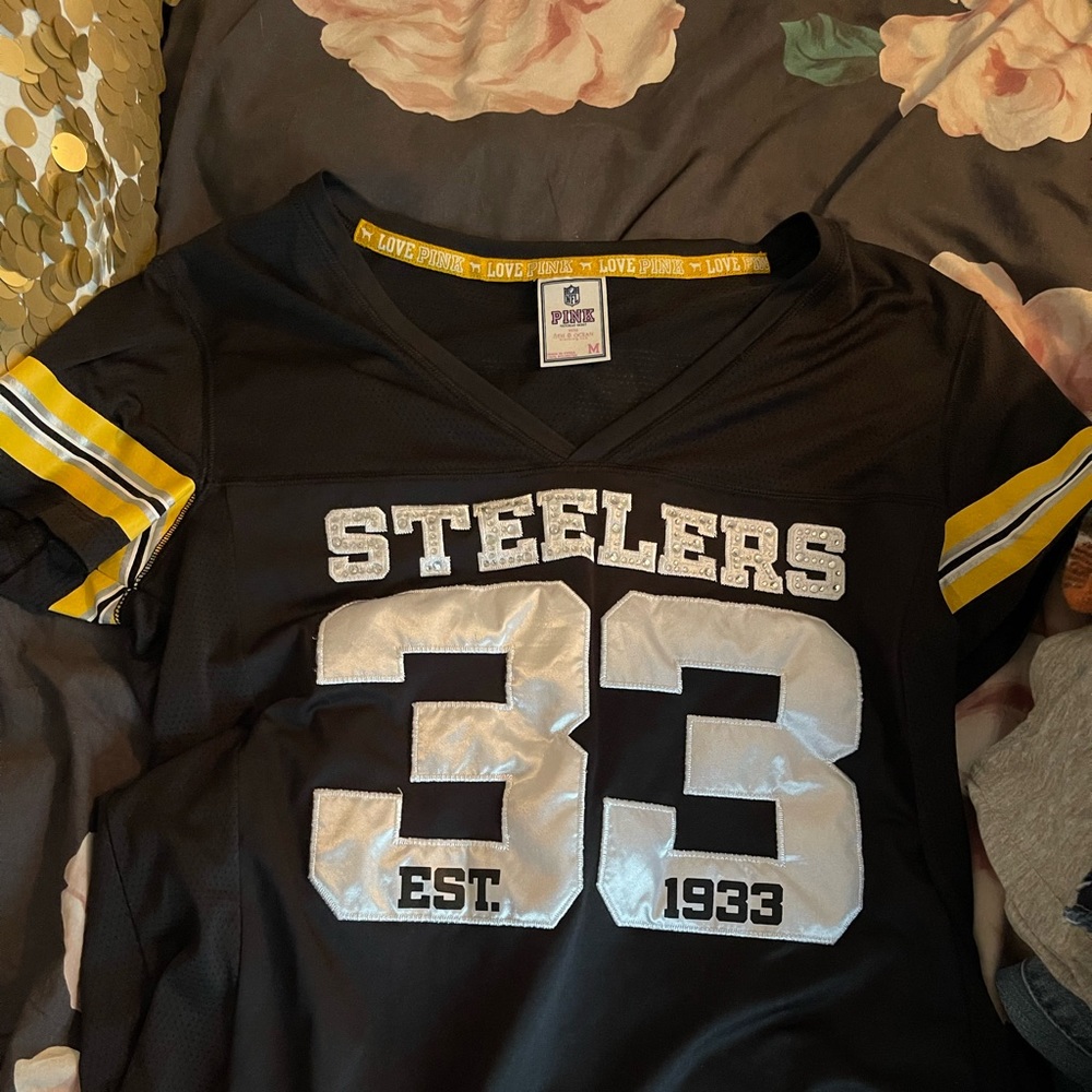 PINK Steelers jersey